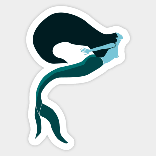 Little mermaid. Sticker